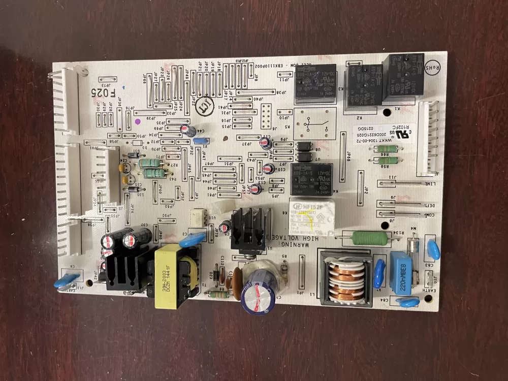 GE EBX1110P002 200D6221G025 WR55X11072 Refrigerator Control Board