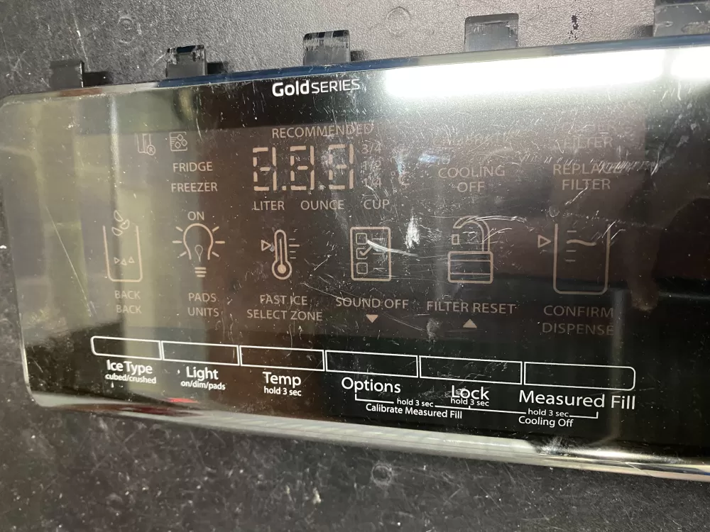Whirlpool W10701458 Refrigerator Dispenser Control Board AZ14354 | BK768
