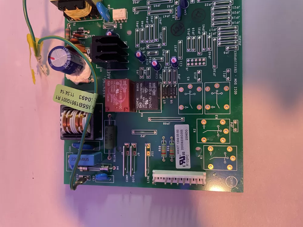 GE 200D6235G005 EBX1110P003 Refrigerator Control Board AZ195367 | KM2751