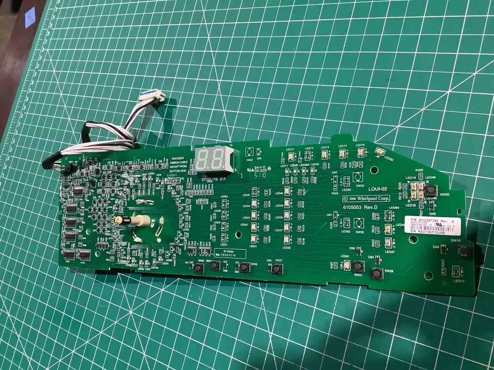 Whirlpool W10297395 Washer Control Board AZ148143 | NR2486