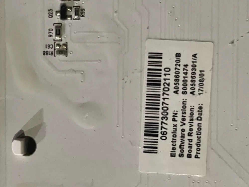 Frigidaire Electrolux A05860720 Refrigerator UI Control Board AZ35311 | Wm424
