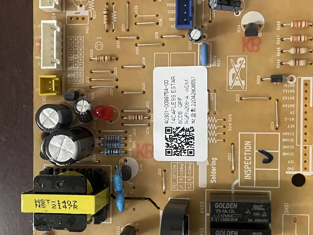 40301 0099754 00 Refrigerator Control Board Criterion AZ52215 | KM1900