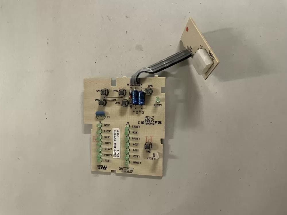 KitchenAid Whirlpool 2214765 Refrigerator Control Board AZ127875 | KM469