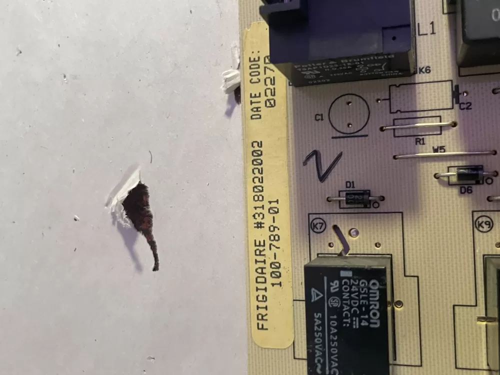 Frigidaire 100-789-01 Oven Relay Control Board AZ195839 | Wm1091