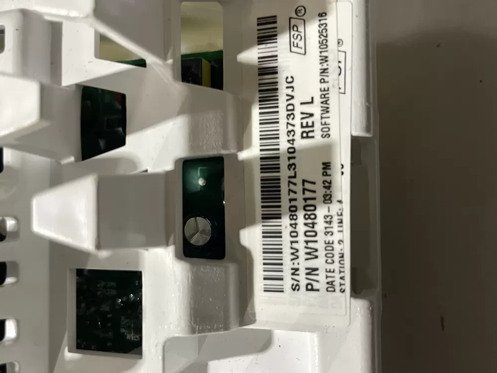 Whirlpool W10435609 W10445363 W10480177 Washer Control Board AZ198040 | Wm2758