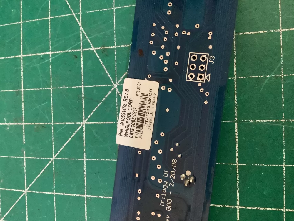 Whirlpool Maytag KitchenAid Refrigerator Control Board AZ189537 | NR2454