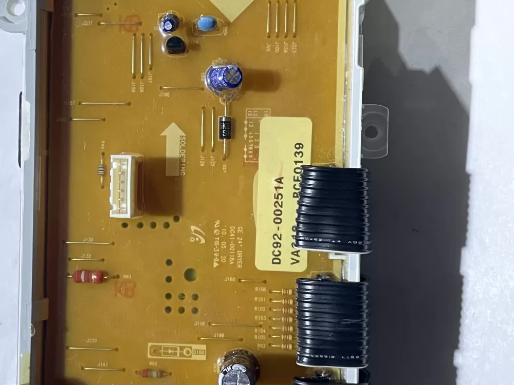 GE Samsung DC92-00251A Dryer Control Board AZ146148 | KMV264