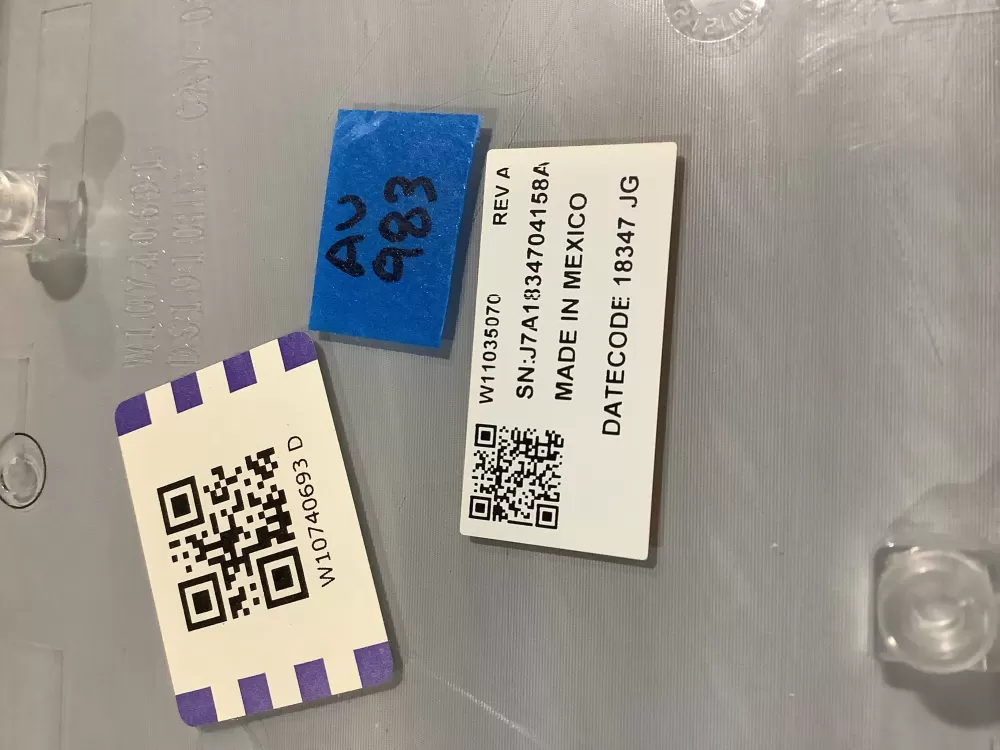 Whirlpool Maytag W11035070 W10740693 Washer Control Panel Part AZ229184 | ARV983