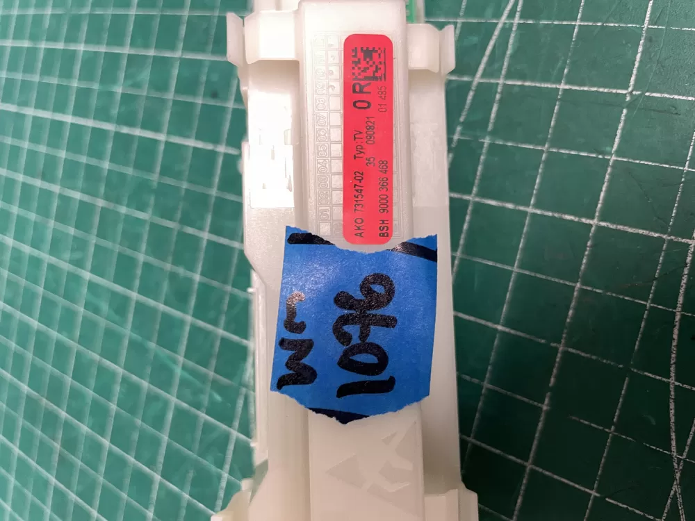 Bosch 9000 366 468 731547-02 Dishwasher Control Board AZ212257 | Wm1076