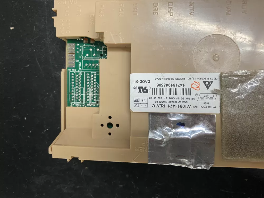 Whirlpool W10911471 W11120155 Dishwasher Control Board AZ20638 | BK855