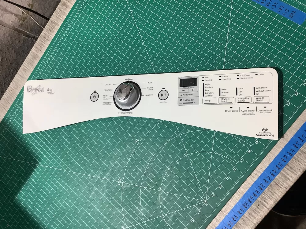 Whirlpool W10446401 W10553780 WPW10553780 PS11756219 Dryer Control Board Panel