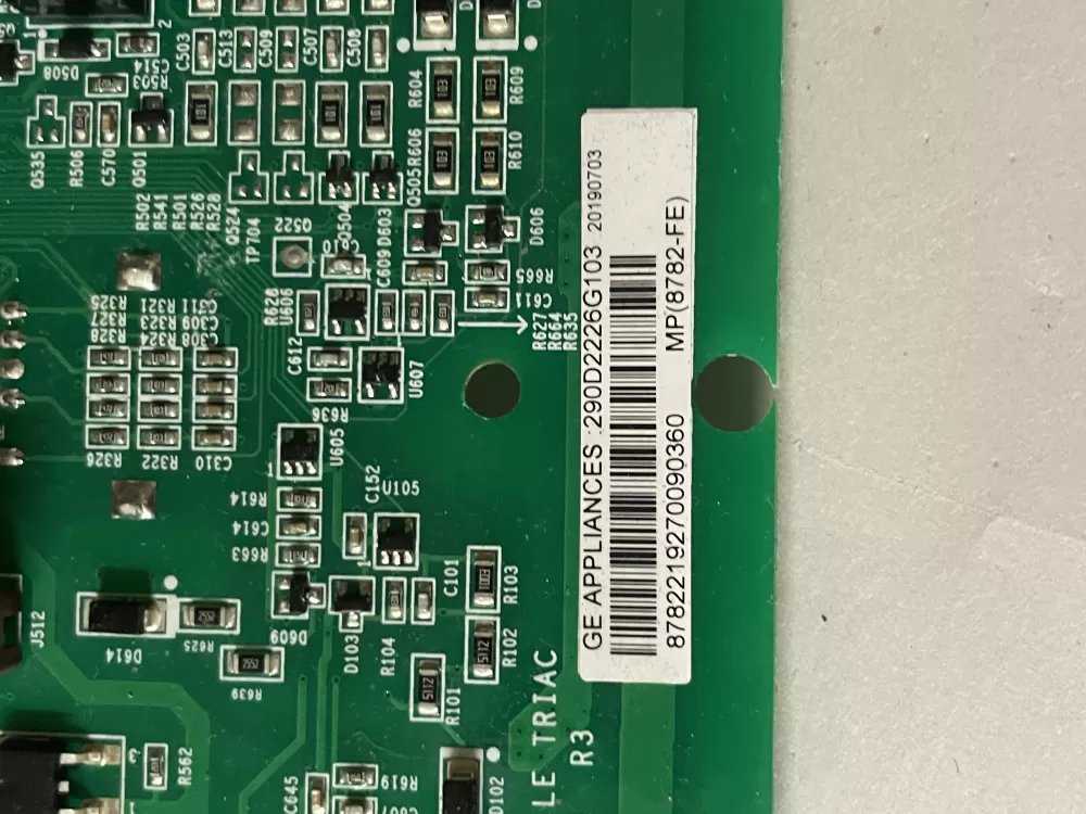 GE WH22X29556 290D2226G103 Washer Control Board AZ47340 | Wm654