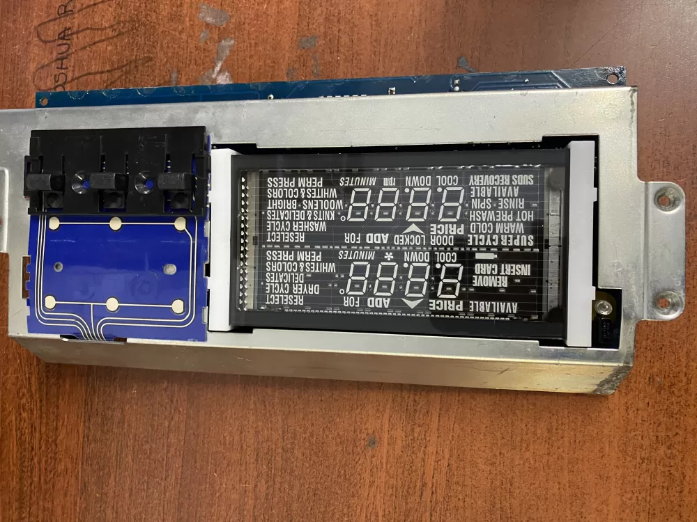 Maytag WPW10130700  AP6015453  W10130700 Dryer Control Board UI LCD Display