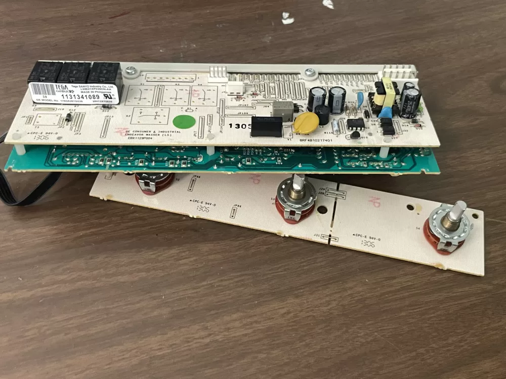 GE WH12X10614 175D5261G039 EBX1129P004 Washer Control Board AZ104379 | Wm839