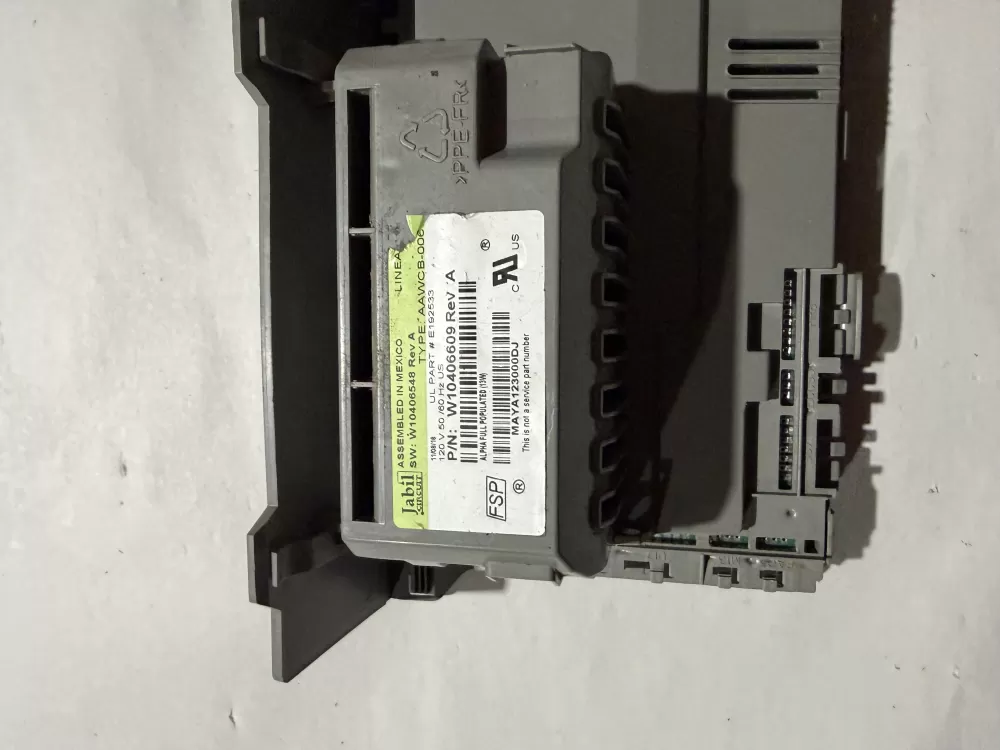 Whirlpool W104066609 Washer Control Board REV A  AZ211213 | KMV519