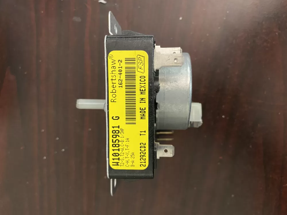 Whirlpool  Maytag  Kenmore AP6016540 W10185981 WPW10185981 PS11749830 Dryer Timer