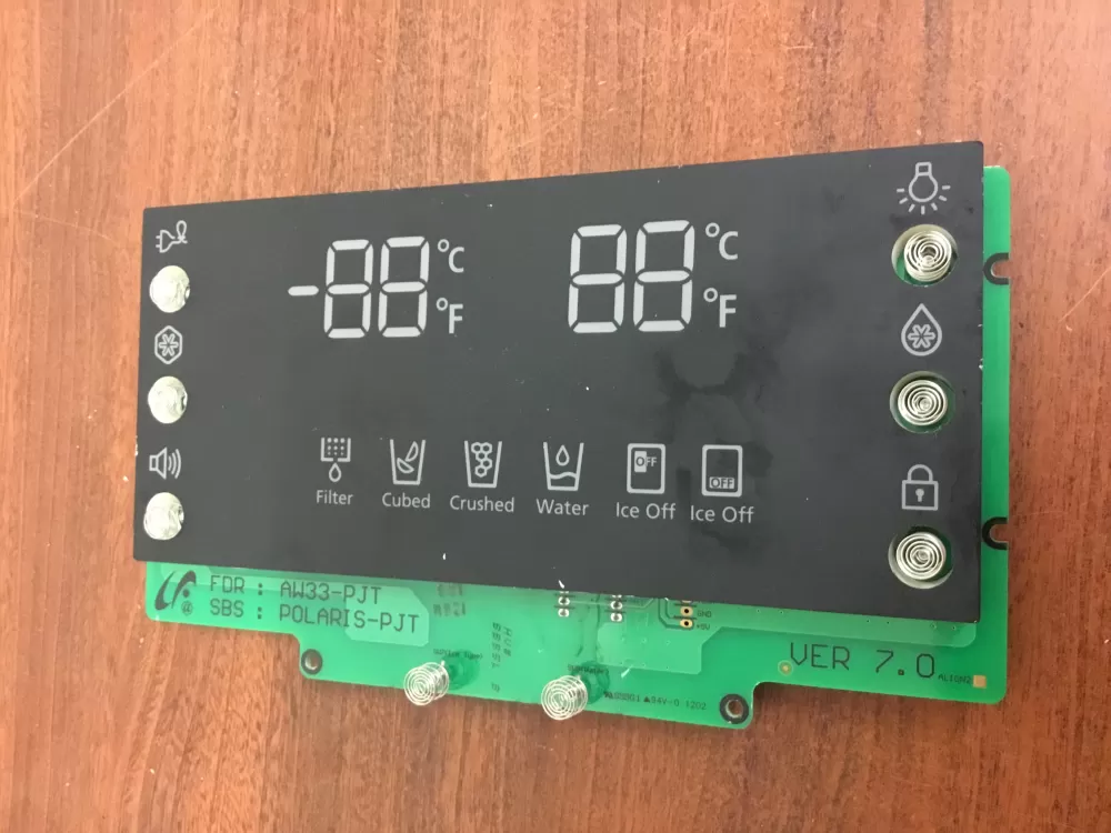 Samsung DA92 00153A Refrigerator Control Board AZ29271 | NR193