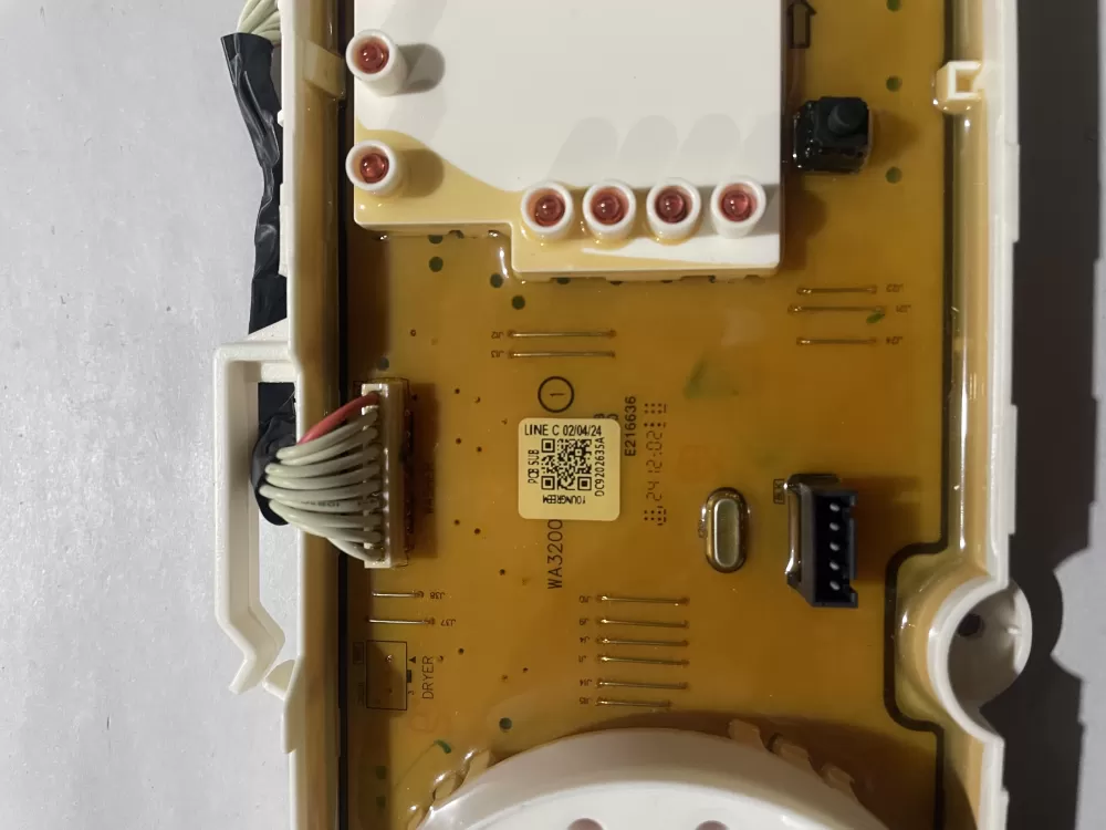 Samsung DC92-02117F Washer Control Board AZ206563 | KMV146