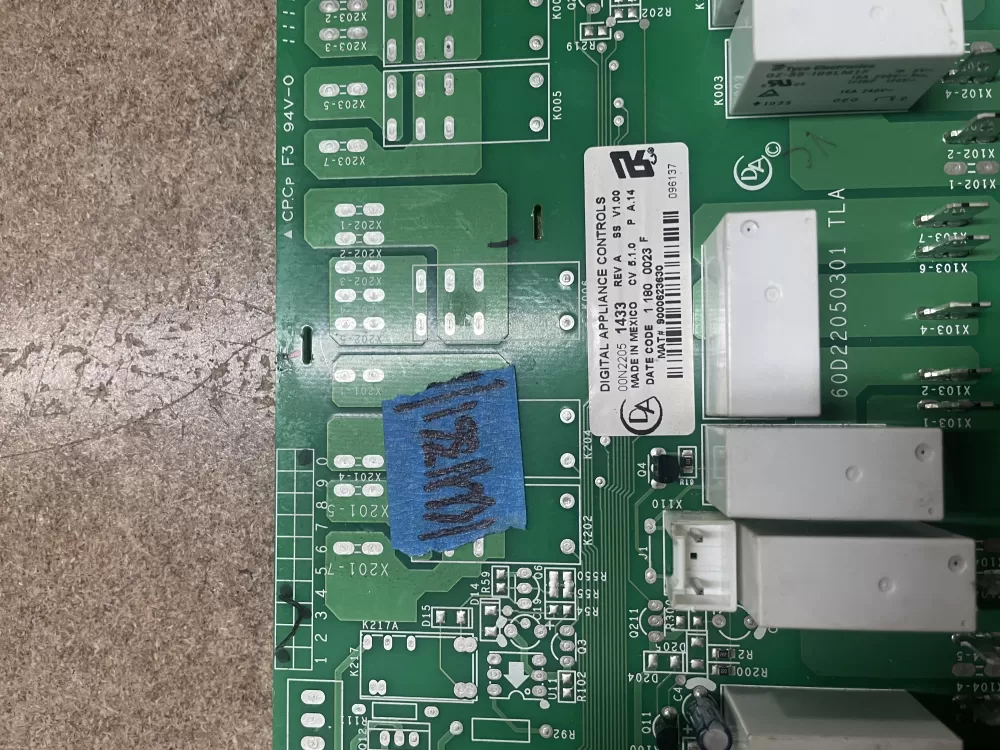 Bosch 60D22050301 Oven Control Board AZ4892 | KM1361