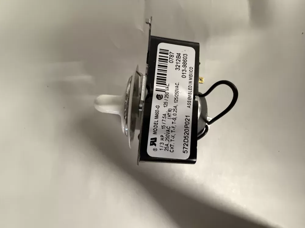 GE 572D520P021 WE4M271 Dryer Timer