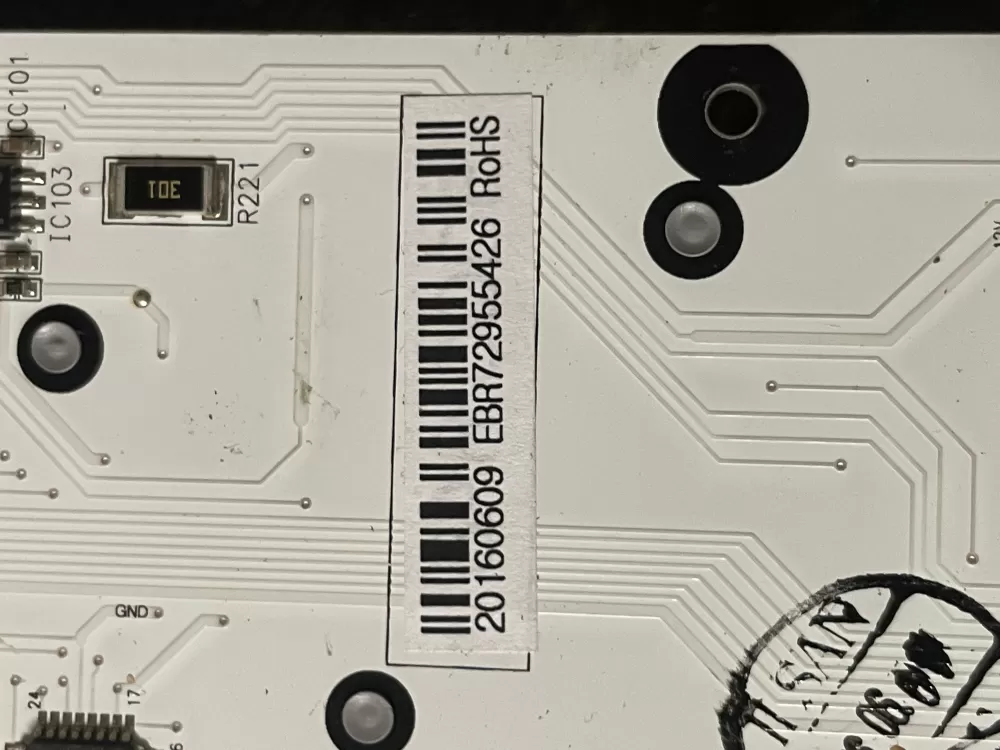 LG EBR72955422 EBR72955426 Refrigerator Control Board AZ41688 | Wm1724