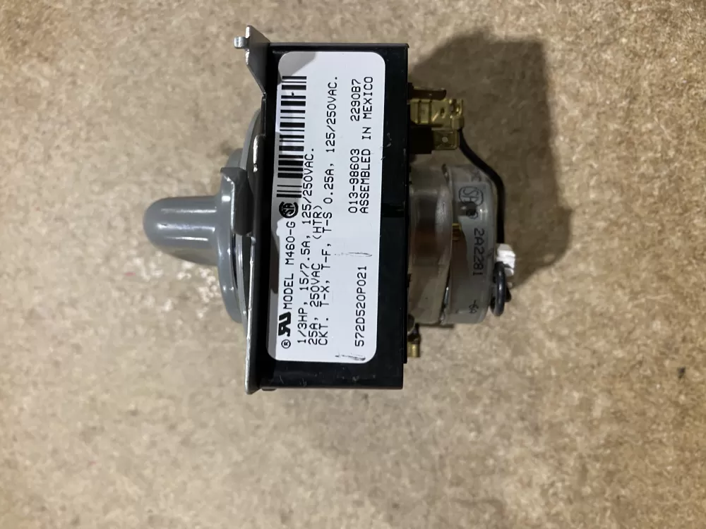 GE 572D520P021 WE4M271 Dryer Timer AZ75453 | BK1103