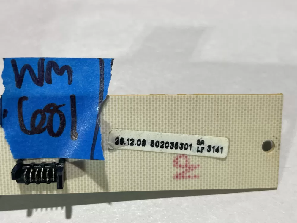 Asko 502035301 Washer Asko Control Board Led AZ159939 | Wm681