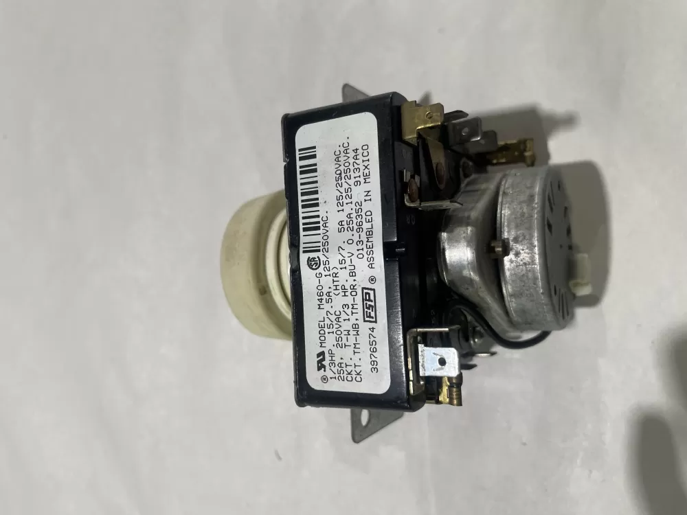Whirlpool  Roper  Estate AP6009023 3398137 3406704 3976574 WP3976574 PS11742165 Dryer Timer