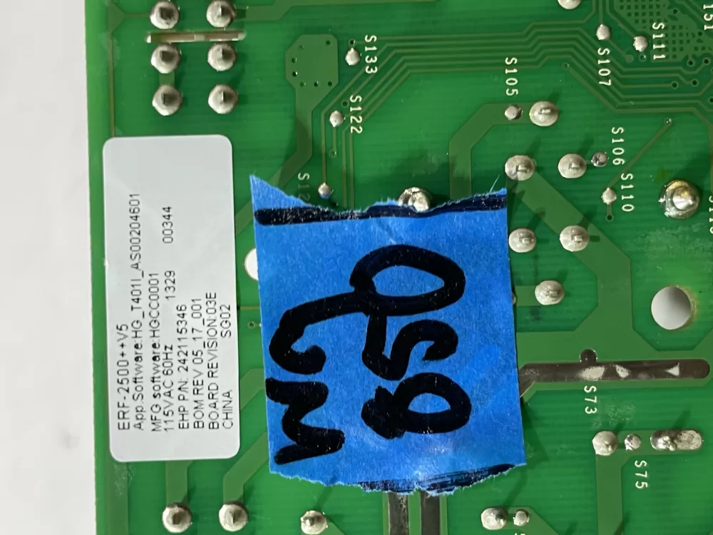 Frigidaire 242115346 Refrigerator Control Board AZ147806 | Wm850