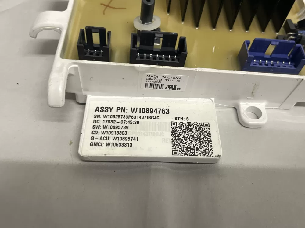 Whirlpool Maytag W10894763 W10920541 Washer Control Board AZ207799 | Wmv920