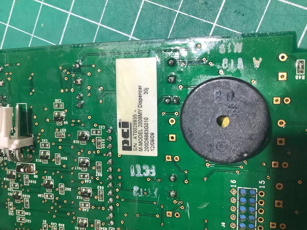 GE 200D9863G010 Refrigerator Control Board Dispenser AZ158856 | AR158