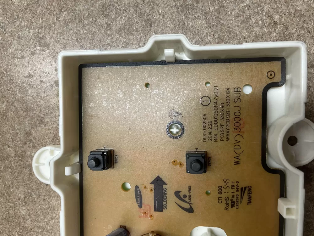 Samsung AP5966830 DC92 01736A PS11719857 Dryer Control Board AZ13004 | KMV137