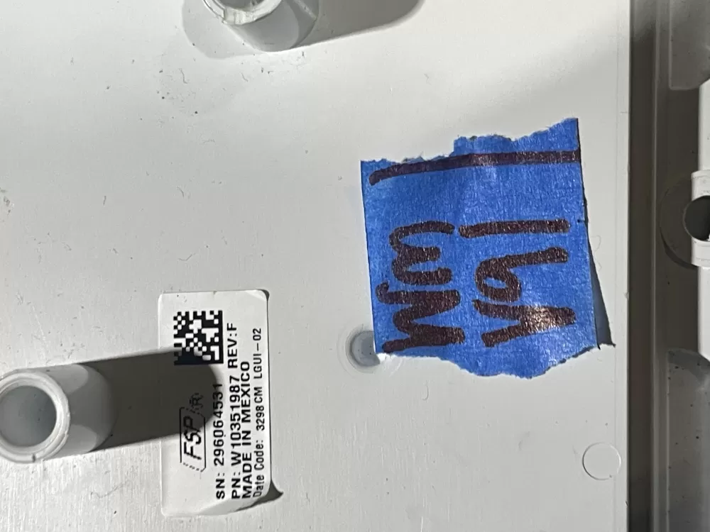 Kenmore W10272639 W10351987 WPW10351987 Dryer WP Control Board AZ109283 | Wmv91
