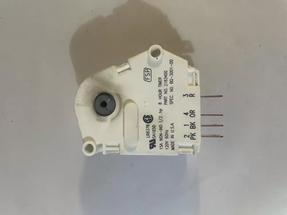 Kenmore WP2183400 PS11739056 Refrigerator Defrost Timer AZ128622 | KM497