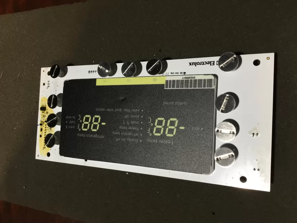 Frigidaire AP6285796 242209730 PS12364209 Refrigerator Control Board Display