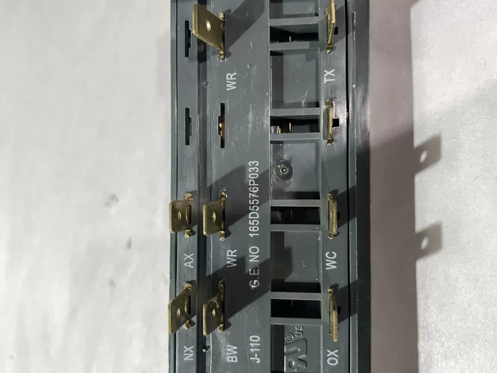 GE Hotpoint 165D5576P033 Dishwasher Button Control Panel AZ201601 | Wm2357