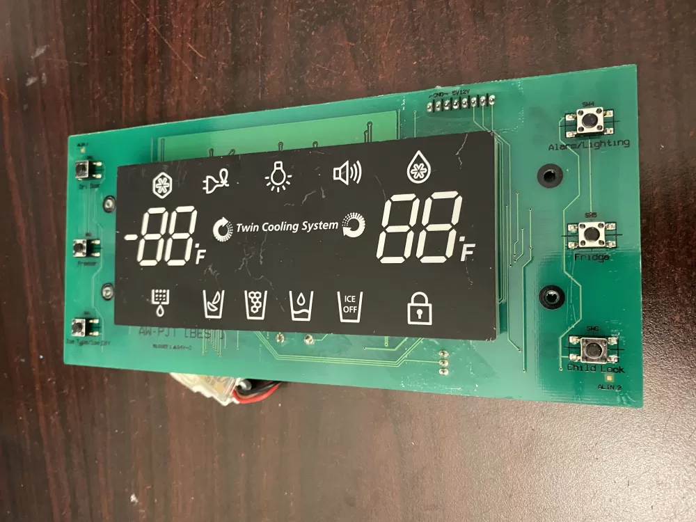 Samsung DA41-00463C  AP4341358  PD00063874  PS4139816 Refrigerator Dispenser UI Control Board