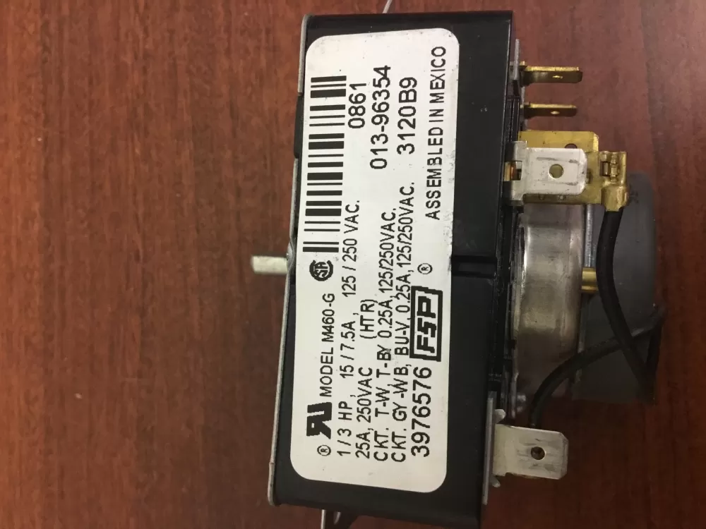 Kenmore 3406702A WP3976576 3406015 3406702 3976576 Dryer Timer AZ30555 | NR917