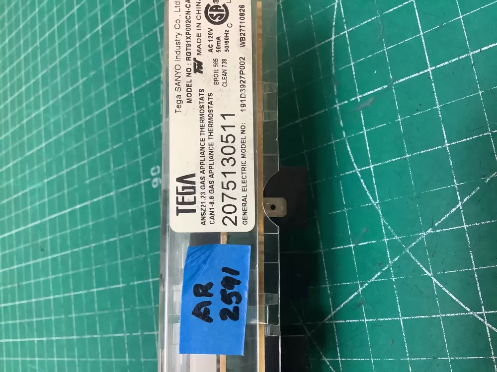 GE Range Control Board WB27T10826 WB27T11066 WB27T11277 AZ227100 | AR2591