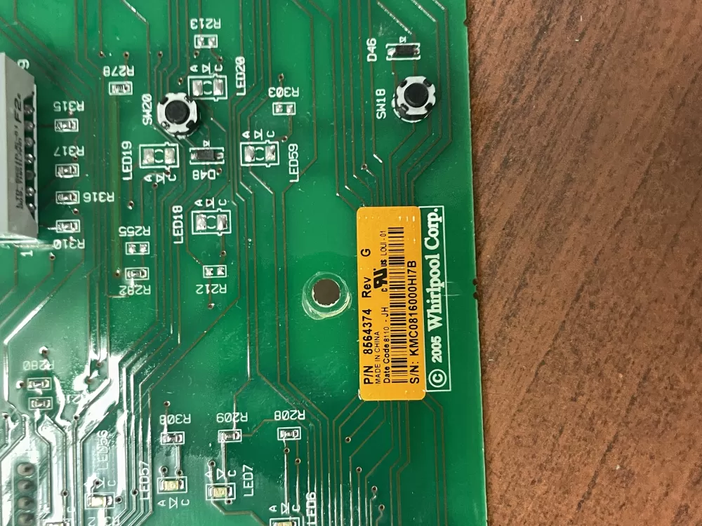 Kenmore WP8564374 AP6013322 8564374 Washer Control Board AZ30422 | WM354