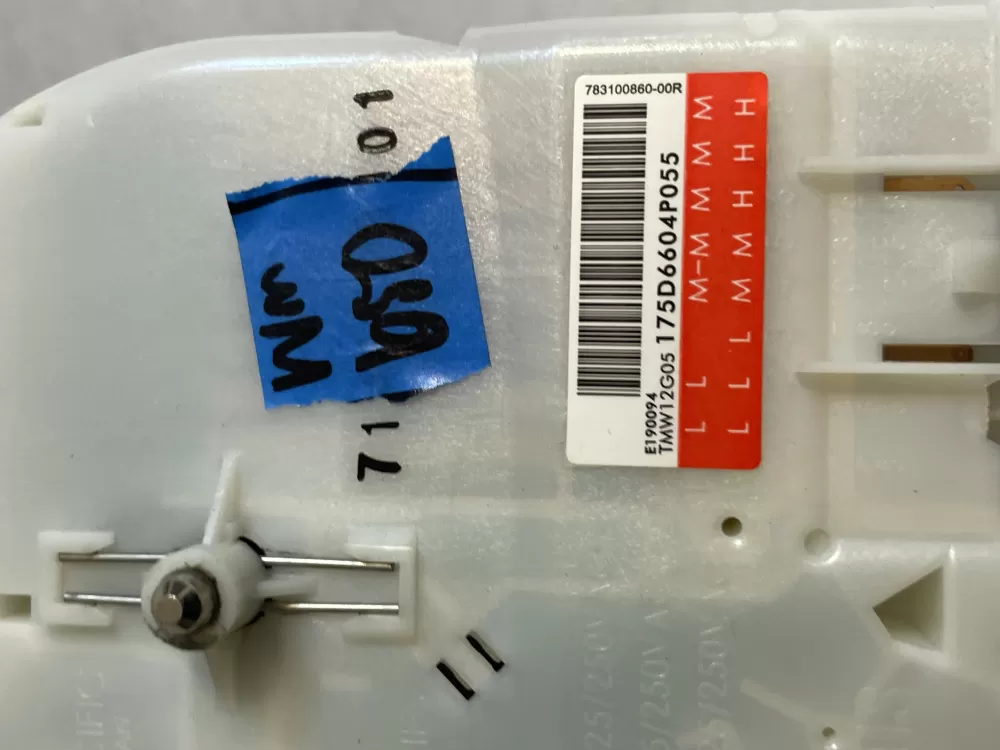 GE 175D6604P055 Washer Timer AZ194526 | WM650