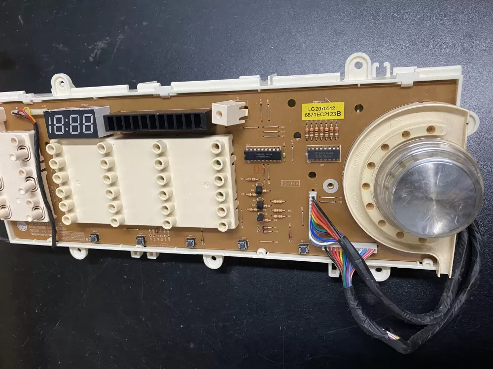 LG 6870EC9221A 6871EC2123G Washer Control Board