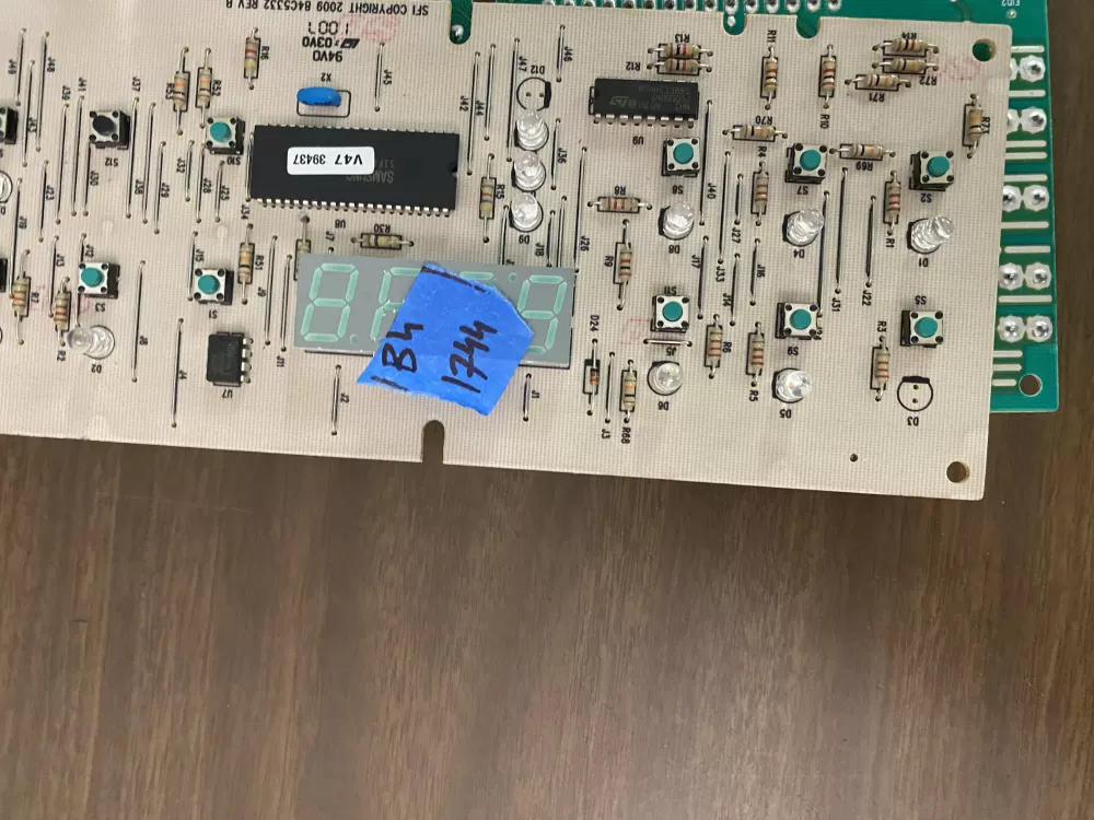 Frigidaire SF5331-S7212 Control Board Clock AZ78450 | BK1744