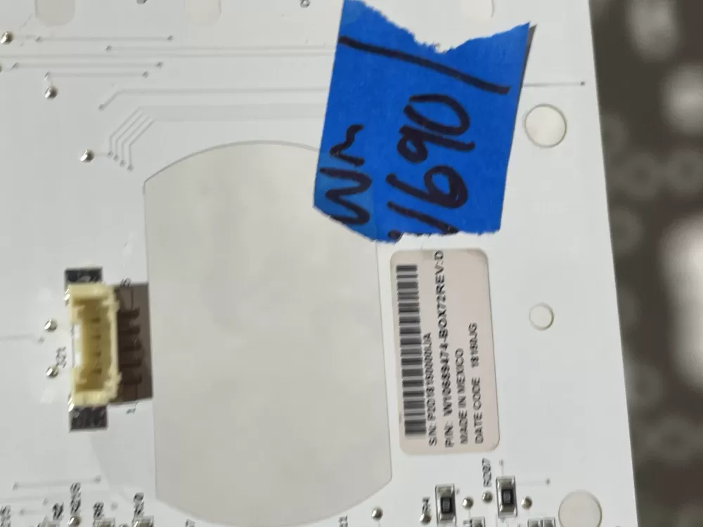 Whirlpool W10689474 13616 Washer Control Board Wd AZ155912 | Wmv690