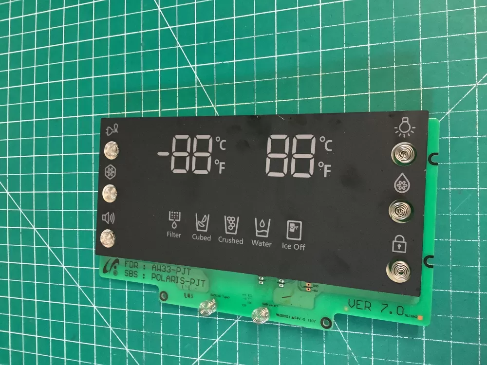 Samsung DA92-00153A Refrigerator Control Board
