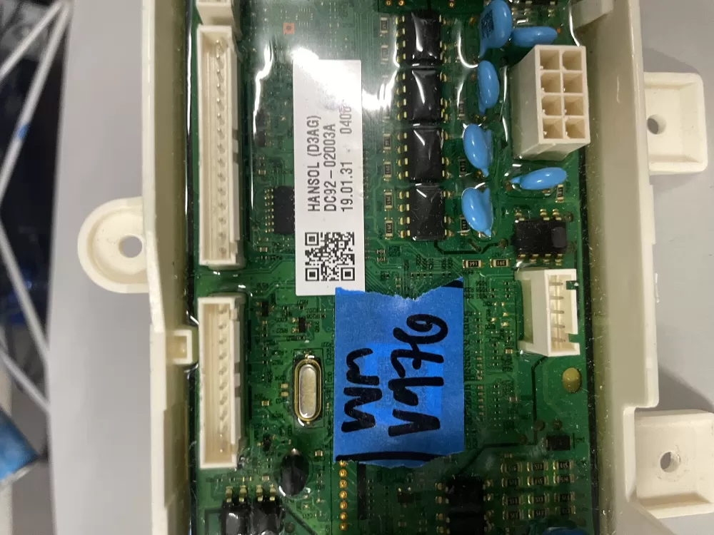Samsung DC92 02003A Washer Control Board AZ223612 | Wmv976
