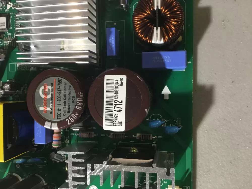 Kenmore LG EBR75234712 Refrigerator Control Board AZ118770 | BG2192