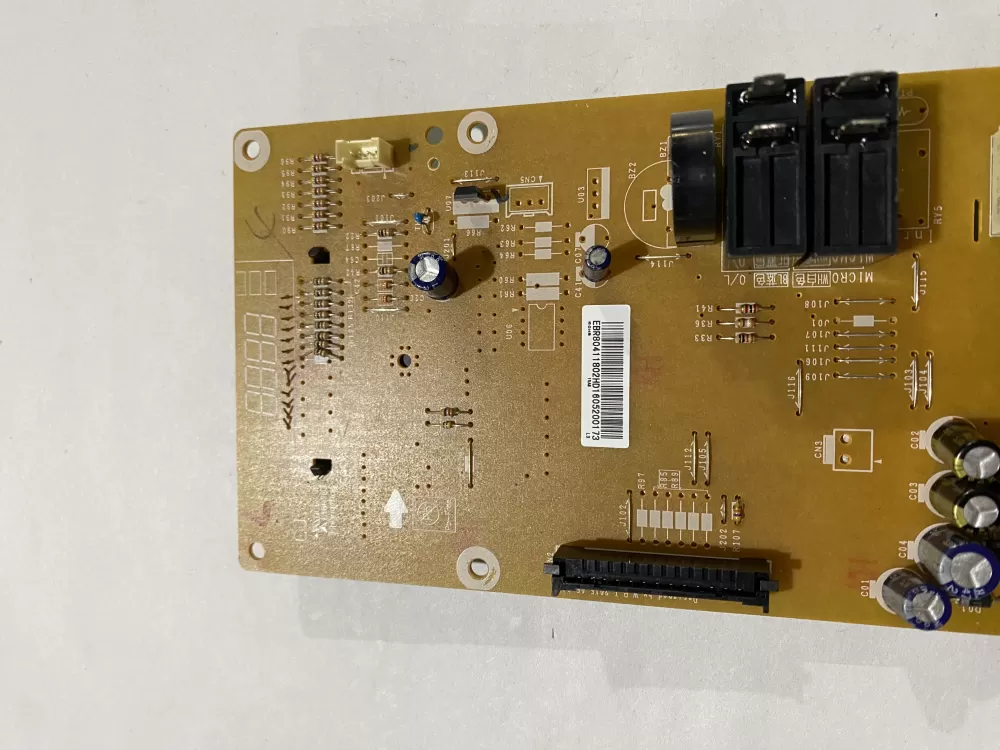 LG GE EBR80411802 Microwave Control Board AZ162305 | BK291