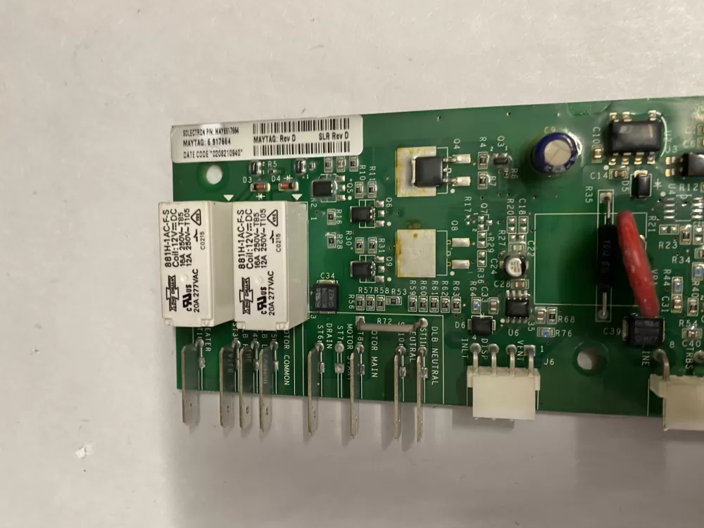 Maytag 6 917664 Dishwasher Control Board AZ212550 | BK1677
