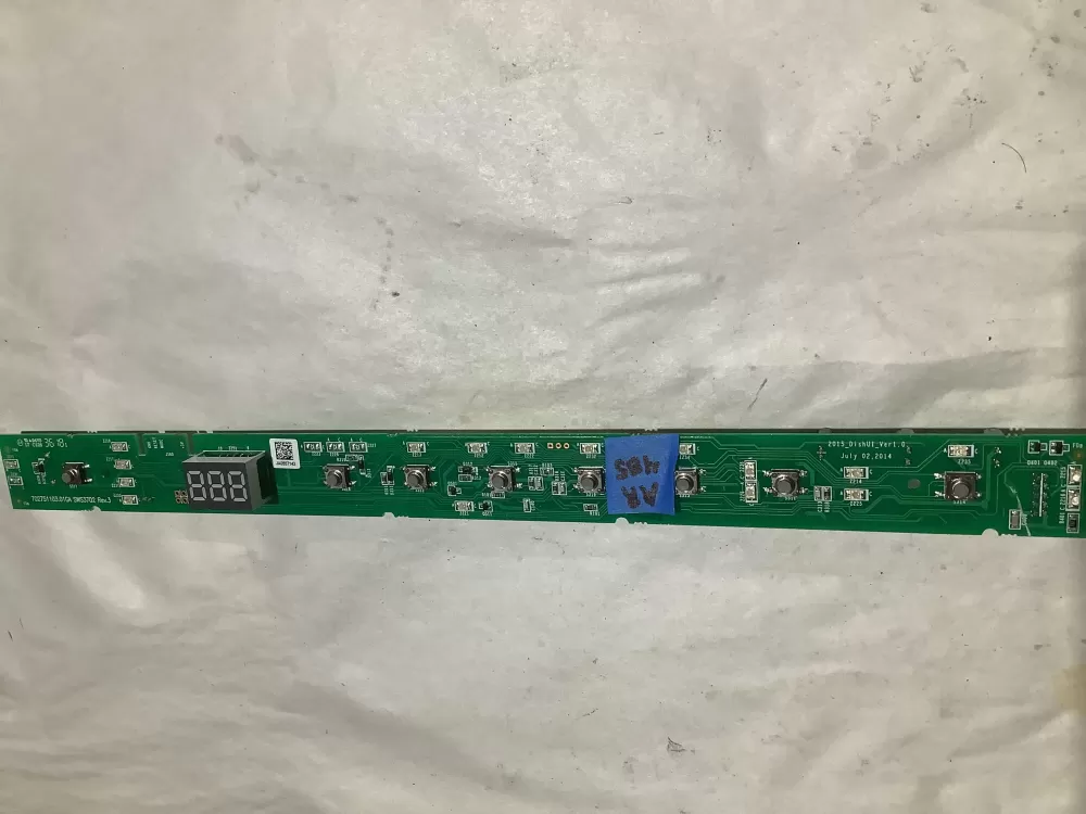 GE 265D1468G403 Dishwasher User Interface Control Board AZ107164 | AR485